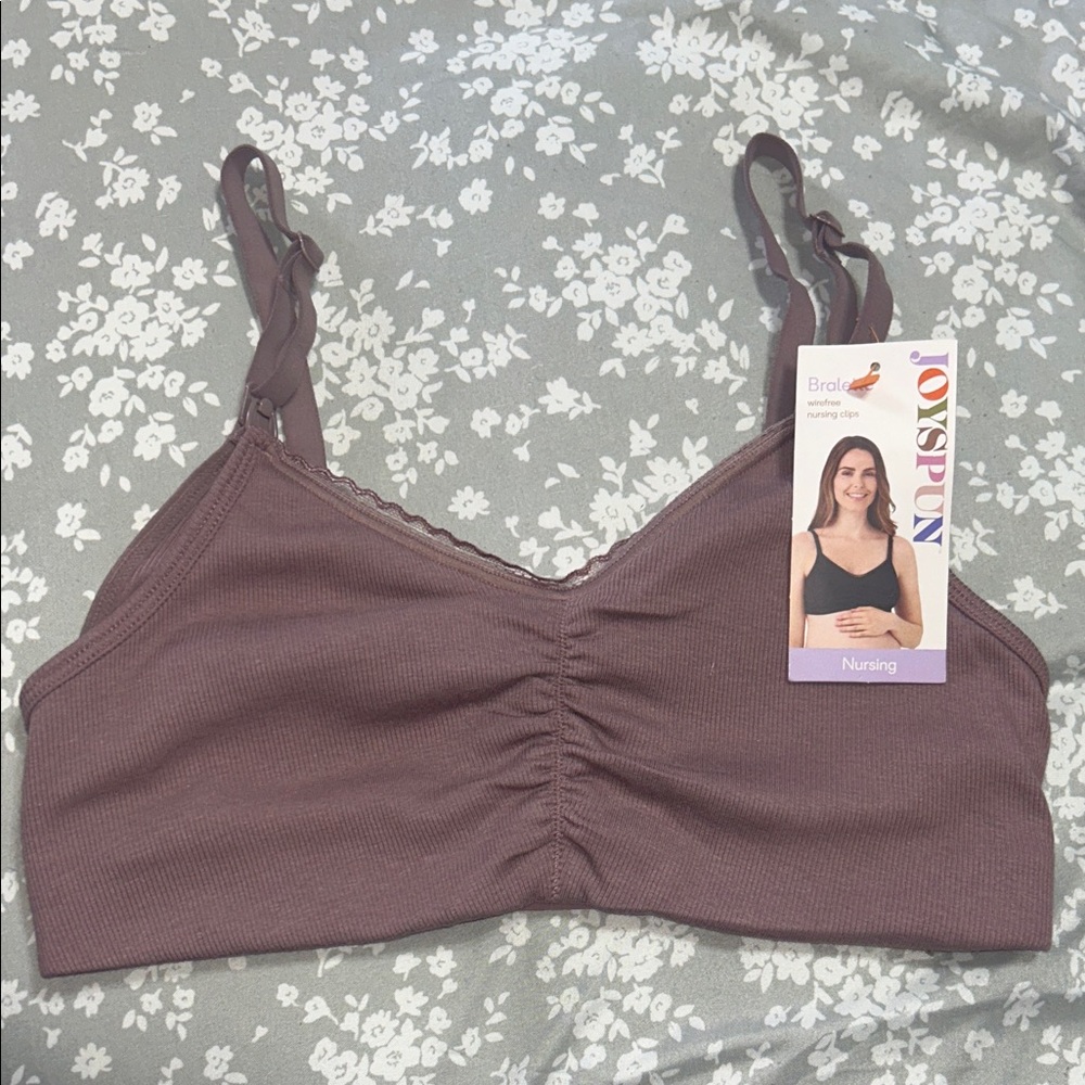 Women's Nursing Bralette - Purple